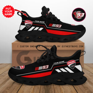 Ducati Lenovo Team x Marc Marquez Max Soul Shoes Sneakers For Men And Women