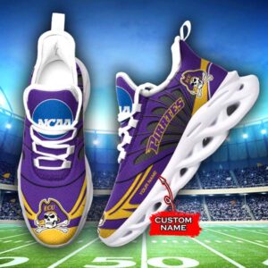 East Carolina Pirates NCAA Max Soul Shoes Sneakers For Men And Women