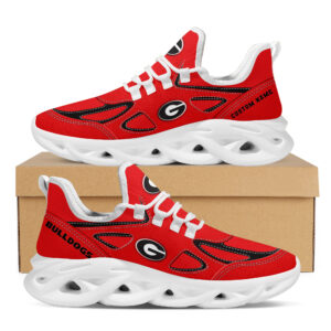 Georgia Bulldogs Max Soul Shoes Sneakers For Men And Women