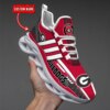 Georgia Bulldogs Max Soul Shoes Sneakers For Men And Women
