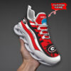 Georgia Bulldogs NCAA Max Soul Shoes Sneakers For Men And Women