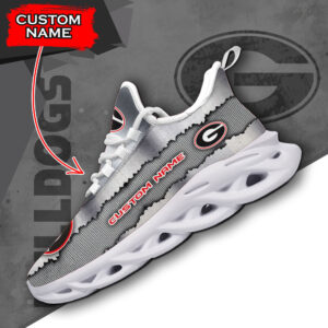 Georgia Bulldogs NCAA Max Soul Shoes Sneakers For Men And Women
