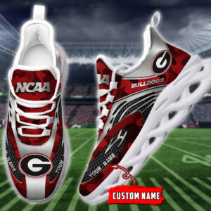 Georgia Bulldogs NCAA Max Soul Shoes Sneakers For Men And Women