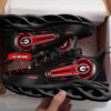 Georgia Bulldogs NCAA Max Soul Shoes Sneakers For Men And Women