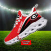 Georgia Bulldogs NCAA Max Soul Shoes Sneakers For Men And Women