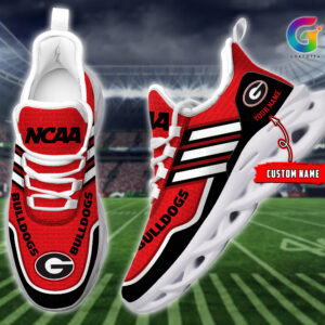 Georgia Bulldogs NCAA Max Soul Shoes Sneakers For Men And Women