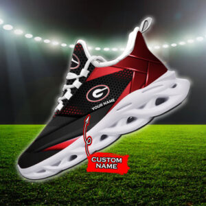 Georgia Bulldogs NCAA Max Soul Shoes Sneakers For Men And Women