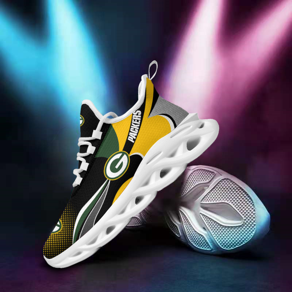Green Bay Packers Max Soul Shoes Sneakers For Men And Women Green Bay Packers Max Soul Shoes Sneakers For Men And Women