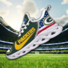 Green Bay Packers NFL Max Soul Shoes Sneakers For Men And Women