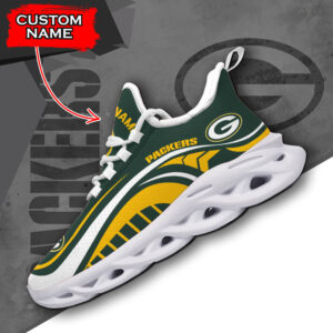 Green Bay Packers NFL Max Soul Shoes Sneakers For Men And Women