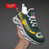 Green Bay Packers NFL Max Soul Shoes Sneakers For Men And Women