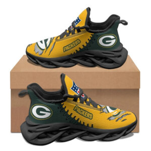 Green Bay Packers NFL Max Soul Shoes Sneakers For Men And Women