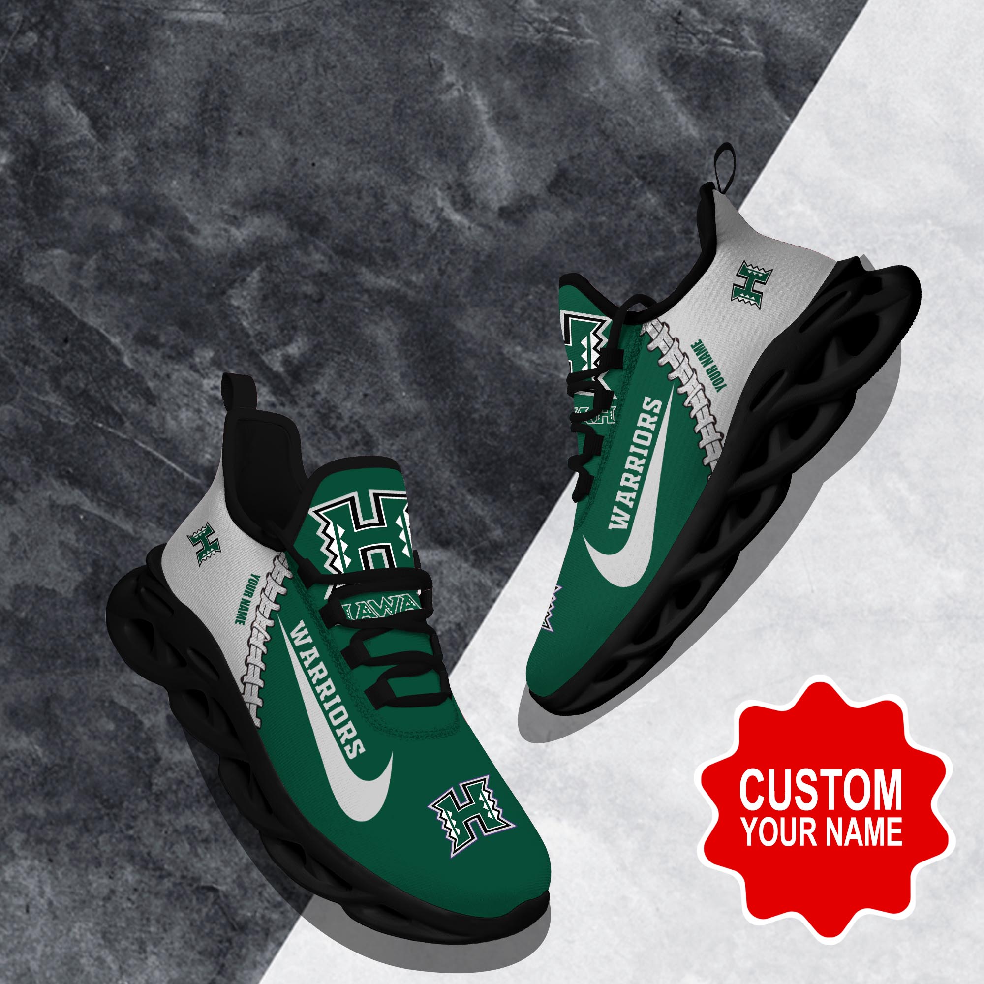 Hawaii Rainbow Warriors Max Soul Shoes Sneakers For Men And Women Hawaii Rainbow Warriors Max Soul Shoes Sneakers For Men And Women