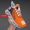 Houston Astros MLB Max Soul Shoes Sneakers For Men And Women
