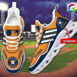 Houston Astros MLB Max Soul Shoes Sneakers For Men And Women