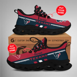 Houston Texans Max Soul Shoes Sneakers For Men And Women