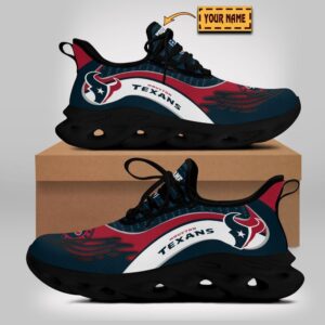 Houston Texans NFL Max Soul Shoes Sneakers For Men And Women