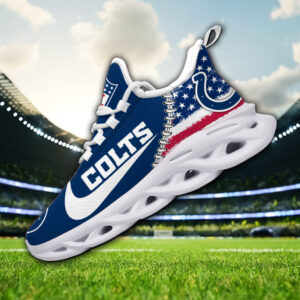 Indianapolis Colts NFL Max Soul Shoes Sneakers For Men And Women