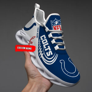 Indianapolis Colts NFL Max Soul Shoes Sneakers For Men And Women