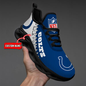 Indianapolis Colts NFL Max Soul Shoes Sneakers For Men And Women