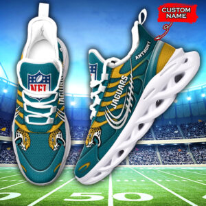 Jacksonville Jaguars NFL Max Soul Shoes Sneakers For Men And Women