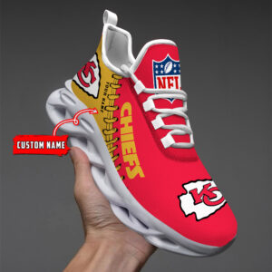 Kansas City Chiefs NFL Max Soul Shoes Sneakers For Men And Women