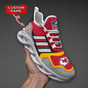 Kansas City Chiefs NFL Max Soul Shoes Sneakers For Men And Women