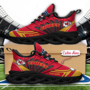 Kansas City Chiefs NFL Max Soul Shoes Sneakers For Men And Women