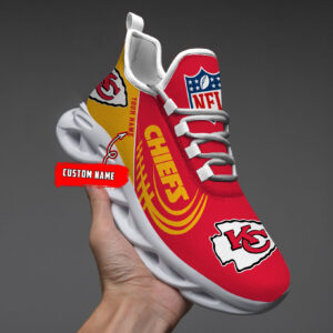 Kansas City Chiefs NFL Max Soul Shoes Sneakers For Men And Women