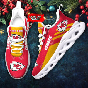 Kansas City Chiefs NFL Max Soul Shoes Sneakers For Men And Women