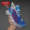 Kansas Jayhawks NCAA Max Soul Shoes Sneakers For Men And Women