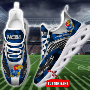 Kansas Jayhawks NCAA Max Soul Shoes Sneakers For Men And Women