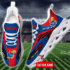 Kansas Jayhawks NCAA Max Soul Shoes Sneakers For Men And Women