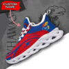 Kansas Jayhawks NCAA Max Soul Shoes Sneakers For Men And Women