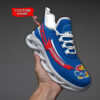 Kansas Jayhawks NCAA Max Soul Shoes Sneakers For Men And Women