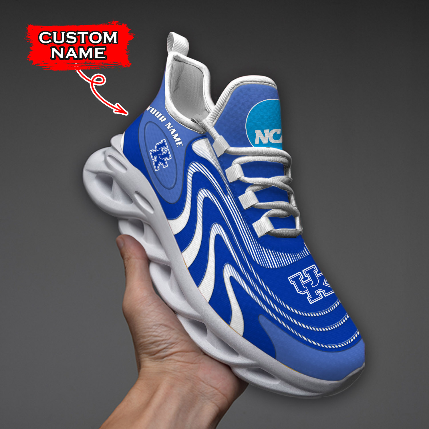 Kentucky Wildcats NCAA Max Soul Shoes Sneakers For Men And Women Kentucky Wildcats NCAA Max Soul Shoes Sneakers For Men And Women