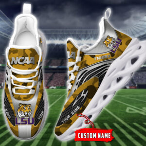 LSU Tigers NCAA Max Soul Shoes Sneakers For Men And Women