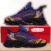 LSU Tigers NCAA Max Soul Shoes Sneakers For Men And Women