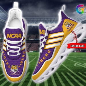 LSU Tigers NCAA Max Soul Shoes Sneakers For Men And Women