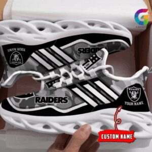 Las Vegas Raiders Max Soul Shoes Sneakers For Men And Women