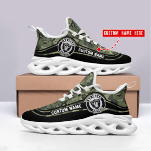 Las Vegas Raiders NFL Max Soul Shoes Sneakers For Men And Women