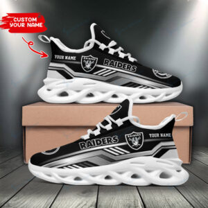 Las Vegas Raiders NFL Max Soul Shoes Sneakers For Men And Women
