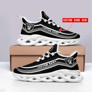 Las Vegas Raiders NFL Max Soul Shoes Sneakers For Men And Women