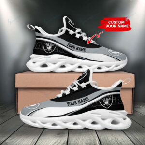Las Vegas Raiders NFL Max Soul Shoes Sneakers For Men And Women