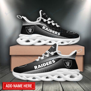 Las Vegas Raiders NFL Max Soul Shoes Sneakers For Men And Women