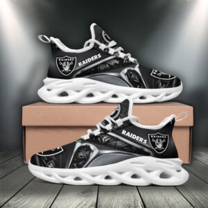 Las Vegas Raiders NFL Max Soul Shoes Sneakers For Men And Women