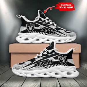 Las Vegas Raiders NFL Max Soul Shoes Sneakers For Men And Women