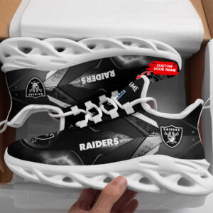 Las Vegas Raiders NFL Max Soul Shoes Sneakers For Men And Women