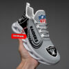 Las Vegas Raiders NFL Max Soul Shoes Sneakers For Men And Women