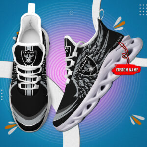 Las Vegas Raiders NFL Max Soul Shoes Sneakers For Men And Women